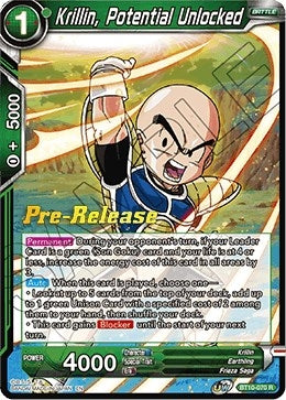 Image for Krillin, Potential Unlocked (Rise of the Unison Warrior Pre-Release Cards) (BT10-070) - Dragon Ball Super: Masters