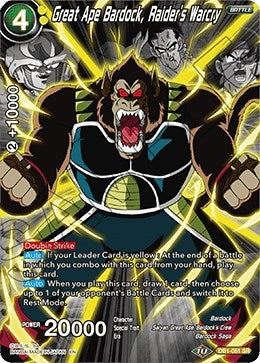 Image for Great Ape Bardock, Raider's Warcry (Alternate Art) (Special Anniversary Set 2020) (DB1-061) - Dragon Ball Super: Masters
