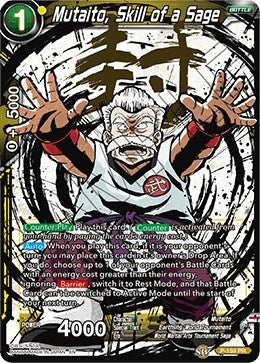 Image for Mutaito, Skill of a Sage (Alternate Art) (Special Anniversary Set 2020) (P-159) - Dragon Ball Super: Masters
