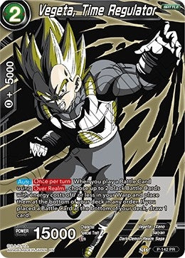 Image for Vegeta, Time Regulator (Alternate Art) (Special Anniversary Set 2020) (P-142) - Dragon Ball Super: Masters