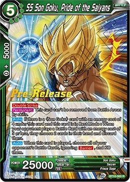 Image for SS Son Goku, Pride of the Saiyans (Rise of the Unison Warrior Pre-Release Cards) (BT10-065) - Dragon Ball Super: Masters