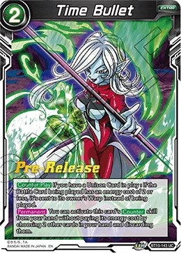 Image for Time Bullet (Rise of the Unison Warrior Pre-Release Cards) (BT10-143) - Dragon Ball Super: Masters