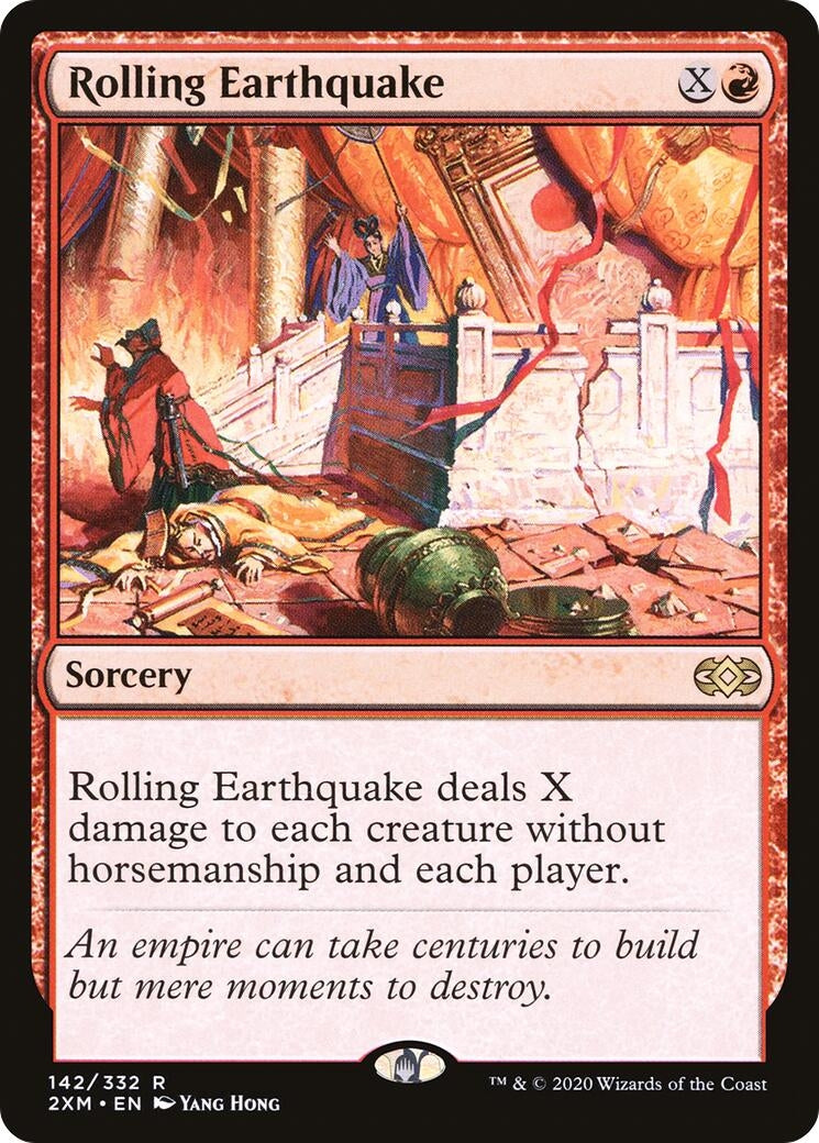 Image for Rolling Earthquake (Double Masters) (142) - Magic: The Gathering
