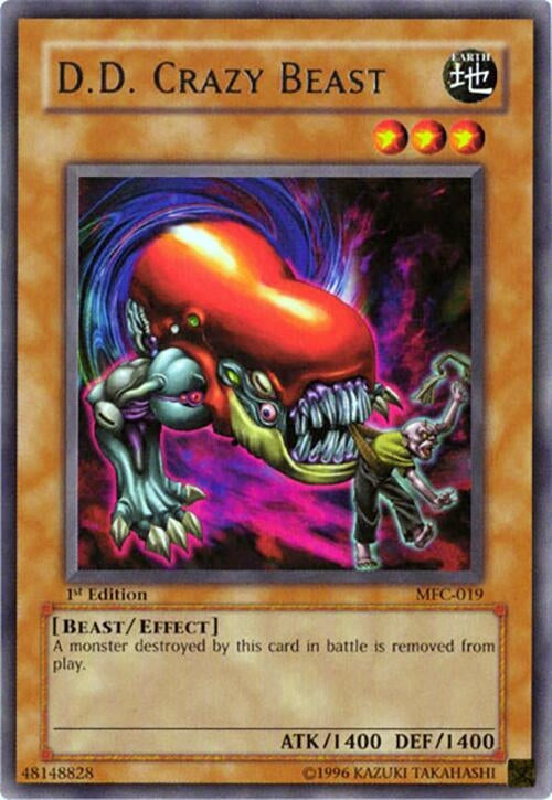 Image for D.D. Crazy Beast (Magician's Force) (MFC-019) - YuGiOh