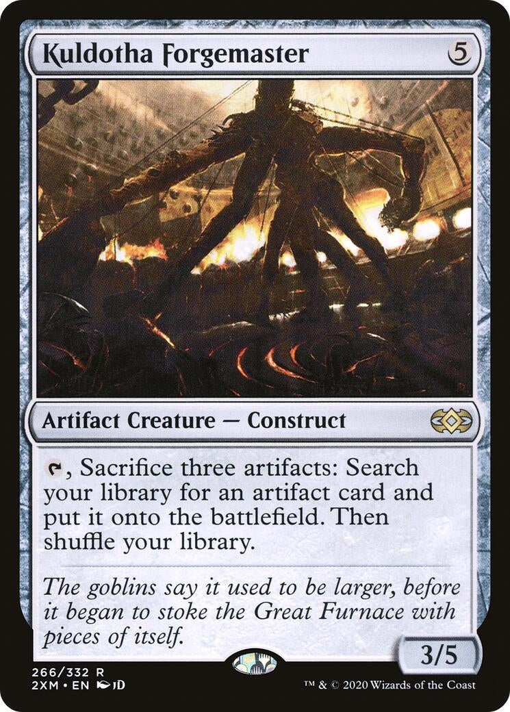 Image for Kuldotha Forgemaster (Double Masters) (266) - Magic: The Gathering