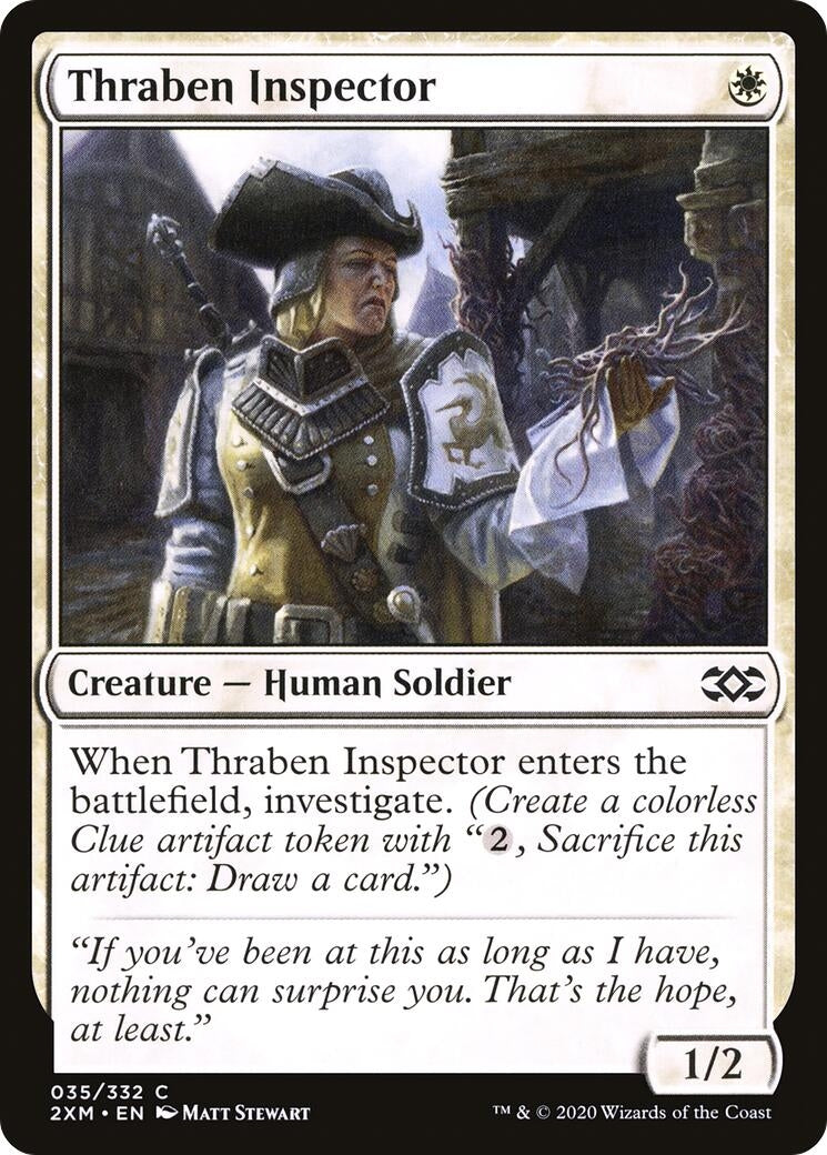 Image for Thraben Inspector (Double Masters) (35) - Magic: The Gathering