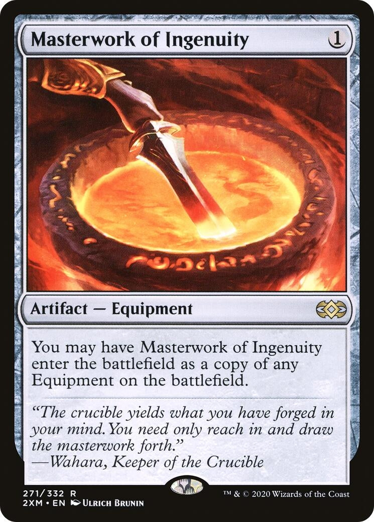 Image for Masterwork of Ingenuity (Double Masters) (271) - Magic: The Gathering