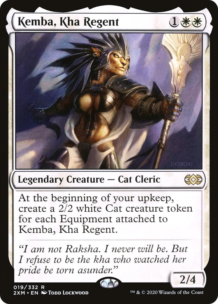 Image for Kemba, Kha Regent (Double Masters) (19) - Magic: The Gathering