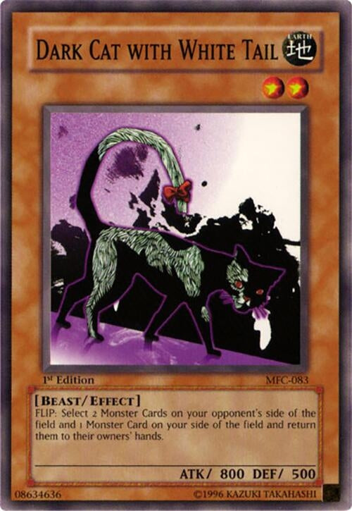 Image for Dark Cat with White Tail (Magician's Force) (MFC-083) - YuGiOh