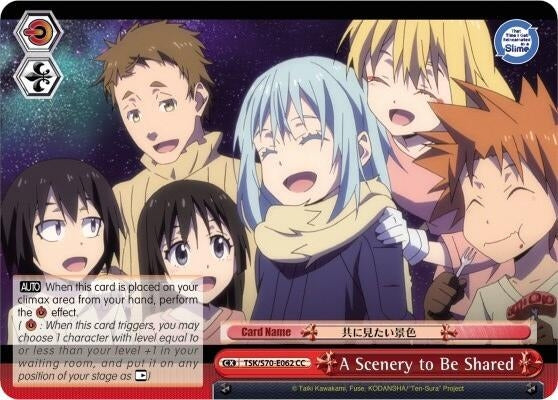Image for A Scenery to Be Shared (That Time I Got Reincarnated as a Slime) (TSK/S70-E062 CC) - Weiss Schwarz