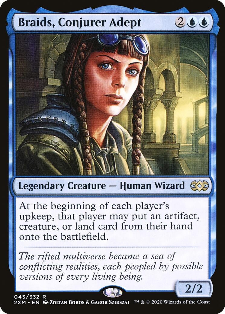 Image for Braids, Conjurer Adept (Double Masters) (43) - Magic: The Gathering