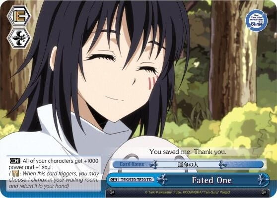 Image for Fated One (That Time I Got Reincarnated as a Slime) (TSK/S70-TE20 TD) - Weiss Schwarz