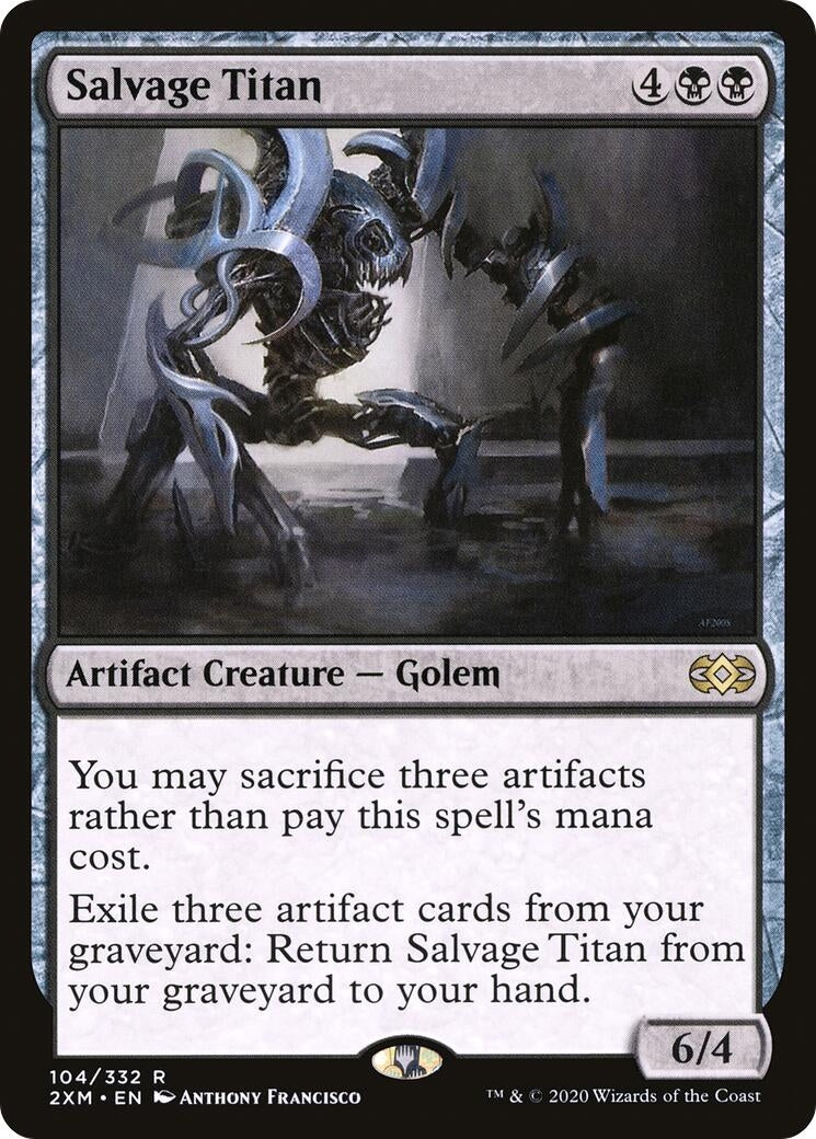 Image for Salvage Titan (Double Masters) (104) - Magic: The Gathering