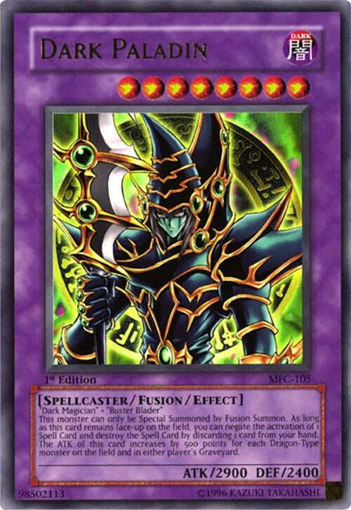 Image for Dark Paladin (1st Edition Artwork) (Magician's Force) (MFC-105) - YuGiOh