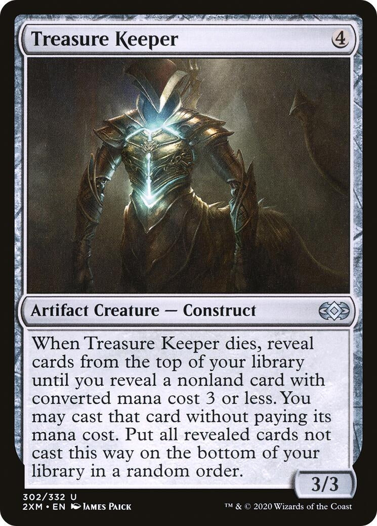 Image for Treasure Keeper (Double Masters) (302) - Magic: The Gathering