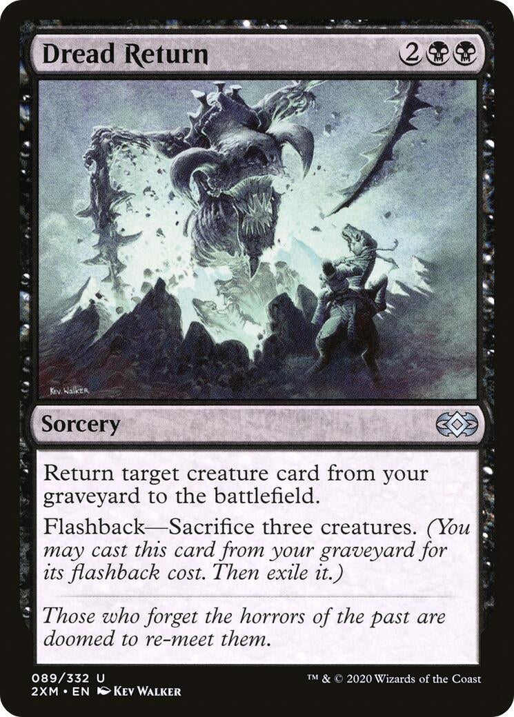 Image for Dread Return (Double Masters) (89) - Magic: The Gathering