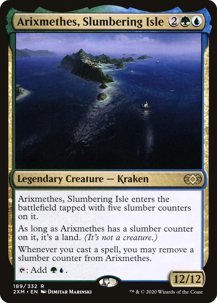 Image for Arixmethes, Slumbering Isle (Double Masters) (189) - Magic: The Gathering