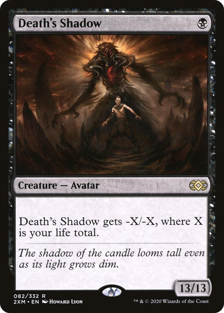 Image for Death's Shadow (Double Masters) (82) - Magic: The Gathering