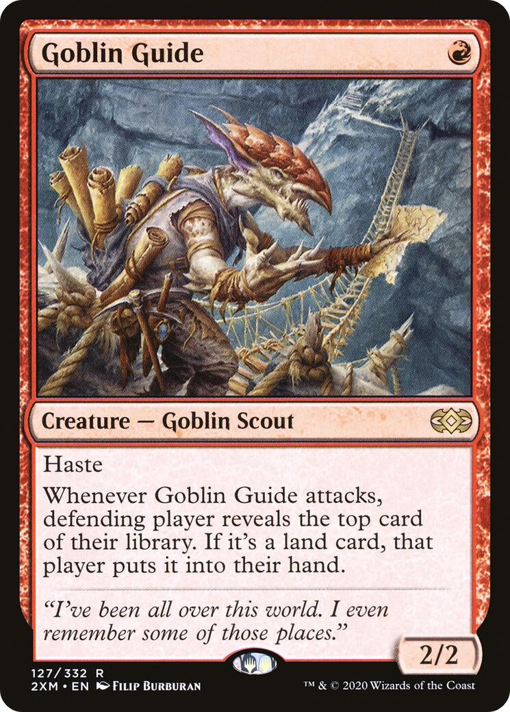 Image for Goblin Guide (Double Masters) (127) - Magic: The Gathering