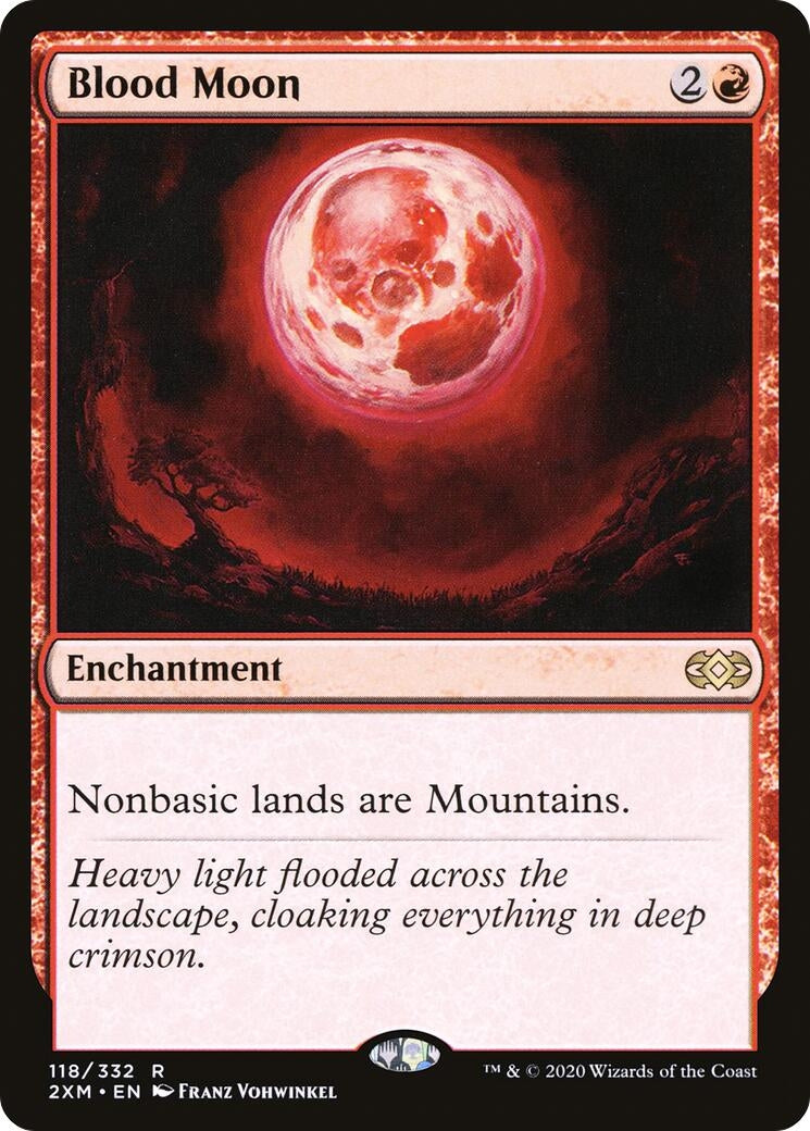 Image for Blood Moon (Double Masters) (118) - Magic: The Gathering