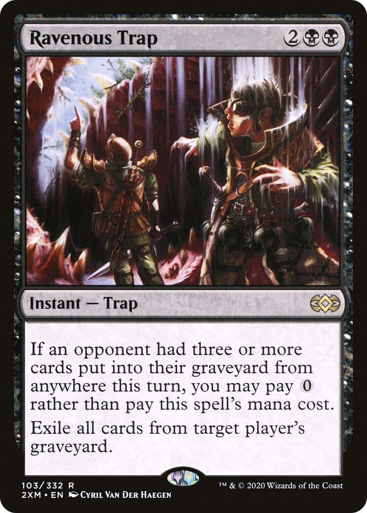 Image for Ravenous Trap (Double Masters) (103) - Magic: The Gathering