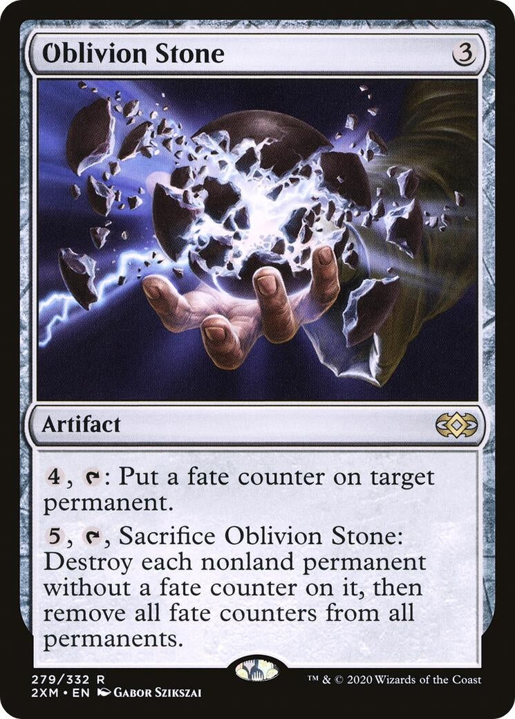 Image for Oblivion Stone (Double Masters) (279) - Magic: The Gathering