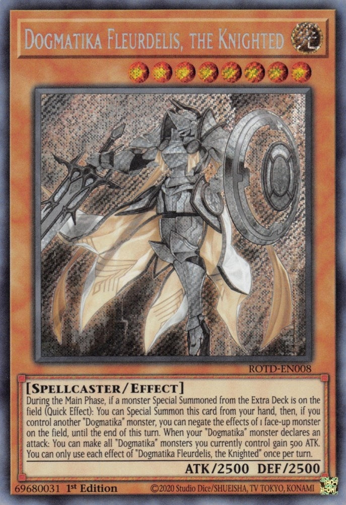 Image for Dogmatika Fleurdelis, the Knighted (Rise of the Duelist) (ROTD-EN008) - YuGiOh