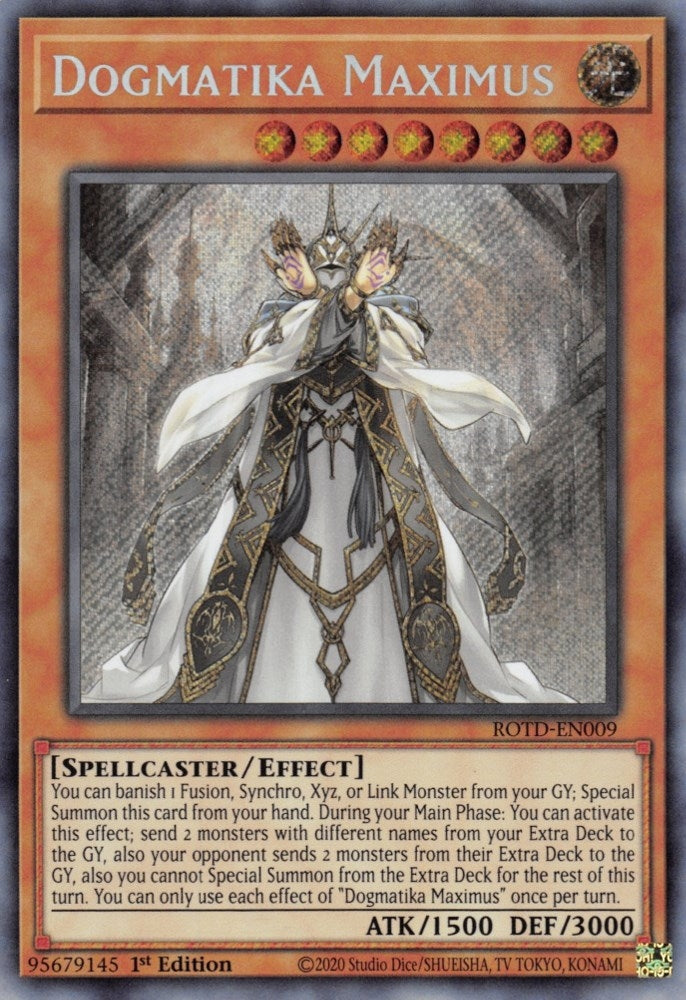Image for Dogmatika Maximus (Rise of the Duelist) (ROTD-EN009) - YuGiOh