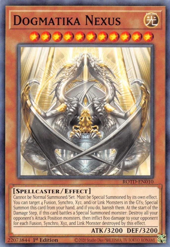 Image for Dogmatika Nexus (Rise of the Duelist) (ROTD-EN010) - YuGiOh