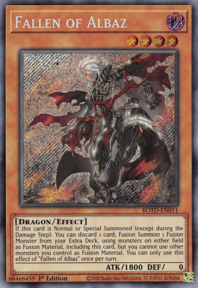 Image for Fallen of Albaz (Rise of the Duelist) (ROTD-EN011) - YuGiOh