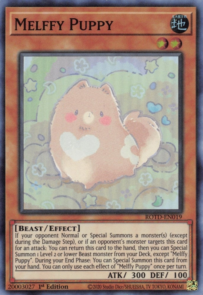Image for Melffy Puppy (Rise of the Duelist) (ROTD-EN019) - YuGiOh