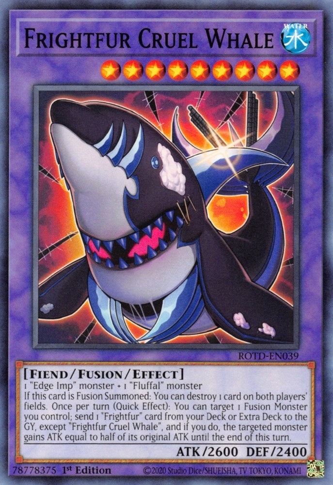 Image for Frightfur Cruel Whale (Rise of the Duelist) (ROTD-EN039) - YuGiOh