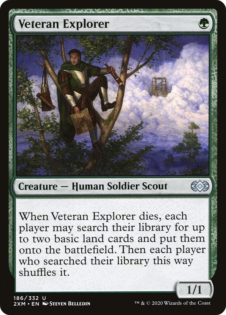 Image for Veteran Explorer (Double Masters) (186) - Magic: The Gathering