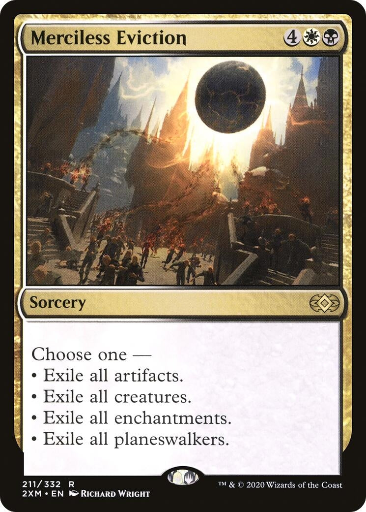 Image for Merciless Eviction (Double Masters) (211) - Magic: The Gathering