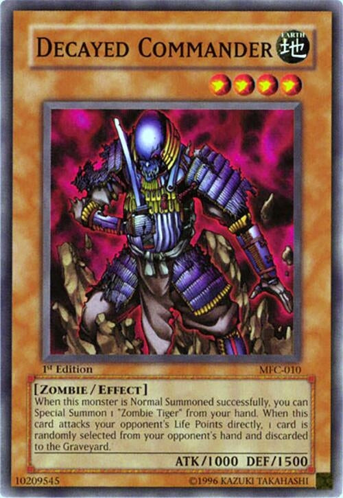 Image for Decayed Commander (Magician's Force) (MFC-010) - YuGiOh