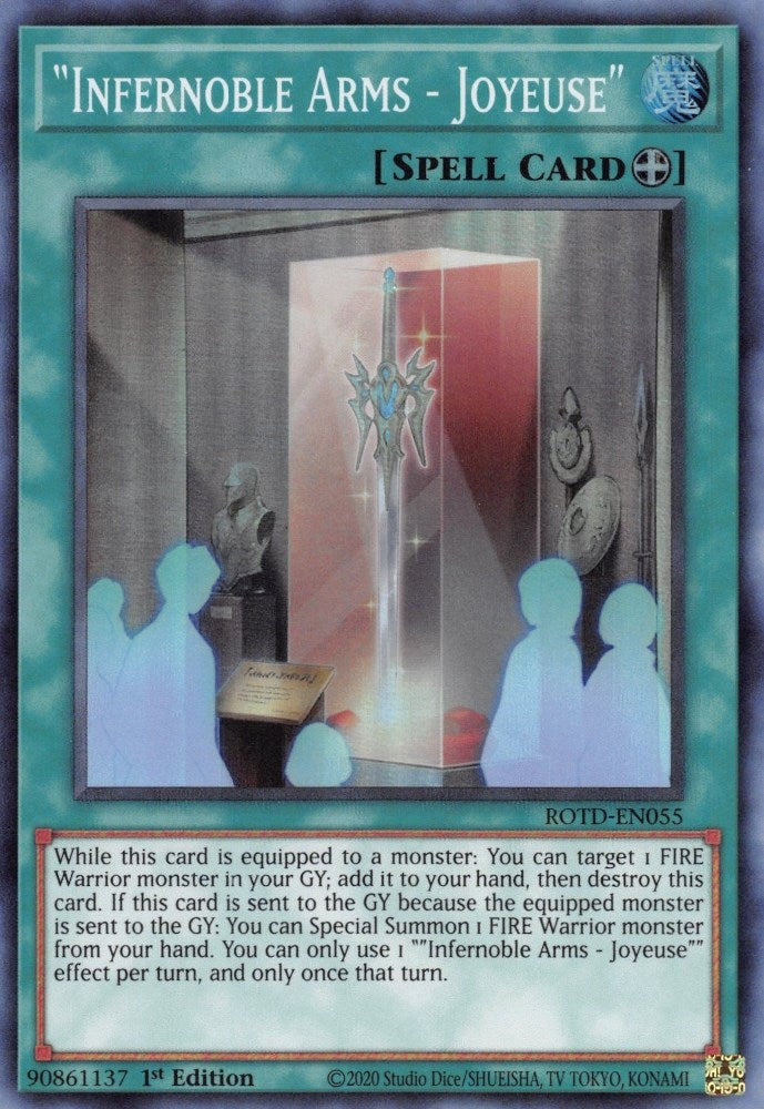 Image for "Infernoble Arms - Joyeuse" (Rise of the Duelist) (ROTD-EN055) - YuGiOh