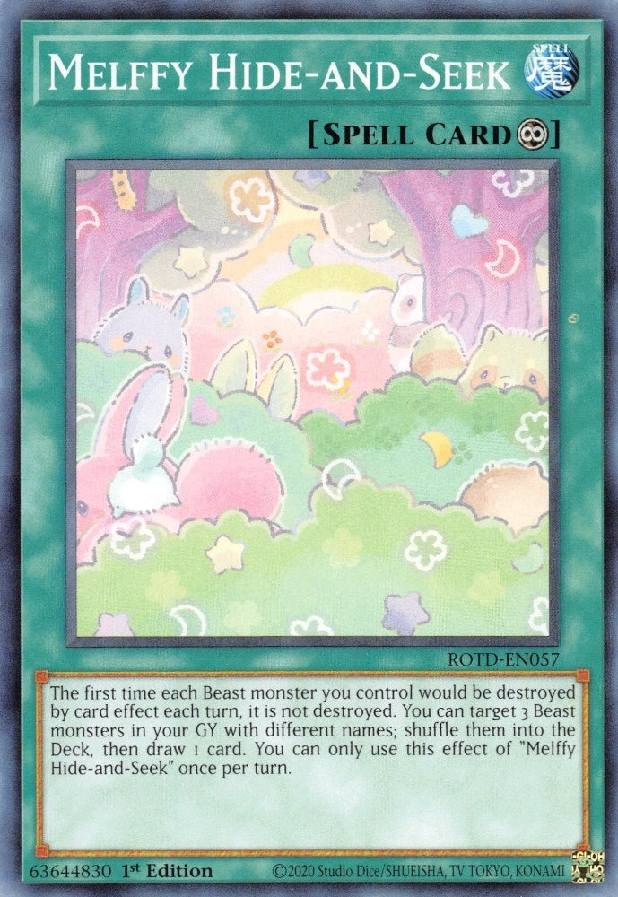 Image for Melffy Hide-and-Seek (Rise of the Duelist) (ROTD-EN057) - YuGiOh