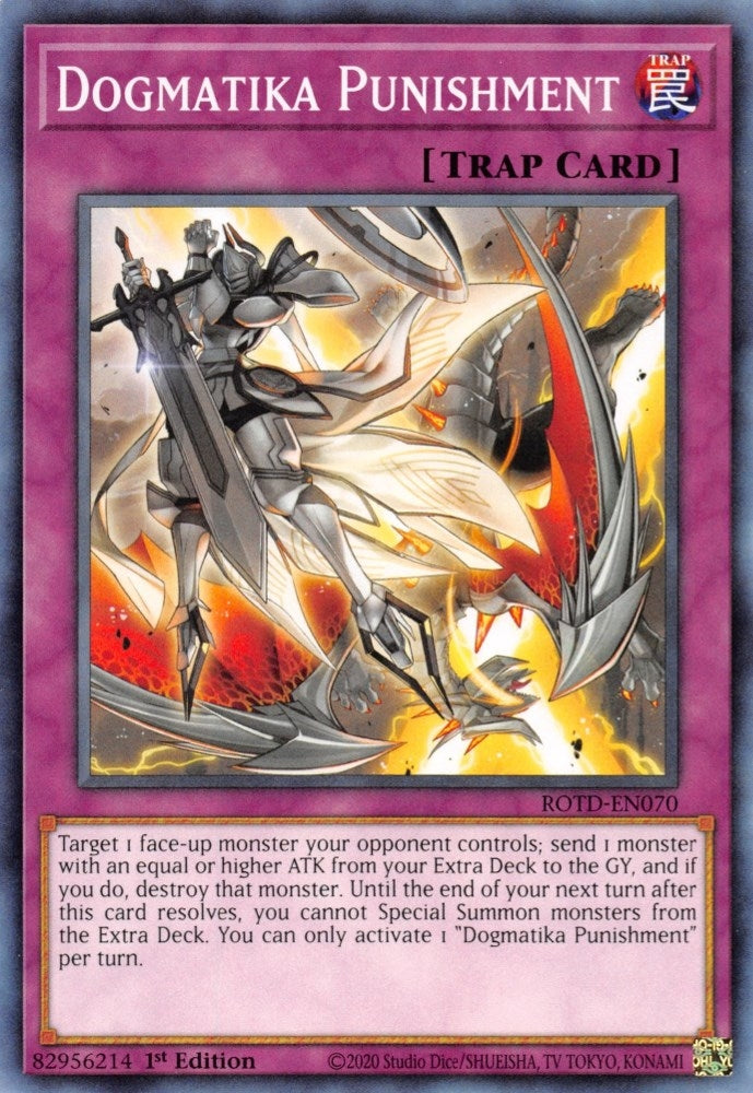 Image for Dogmatika Punishment (Rise of the Duelist) (ROTD-EN070) - YuGiOh