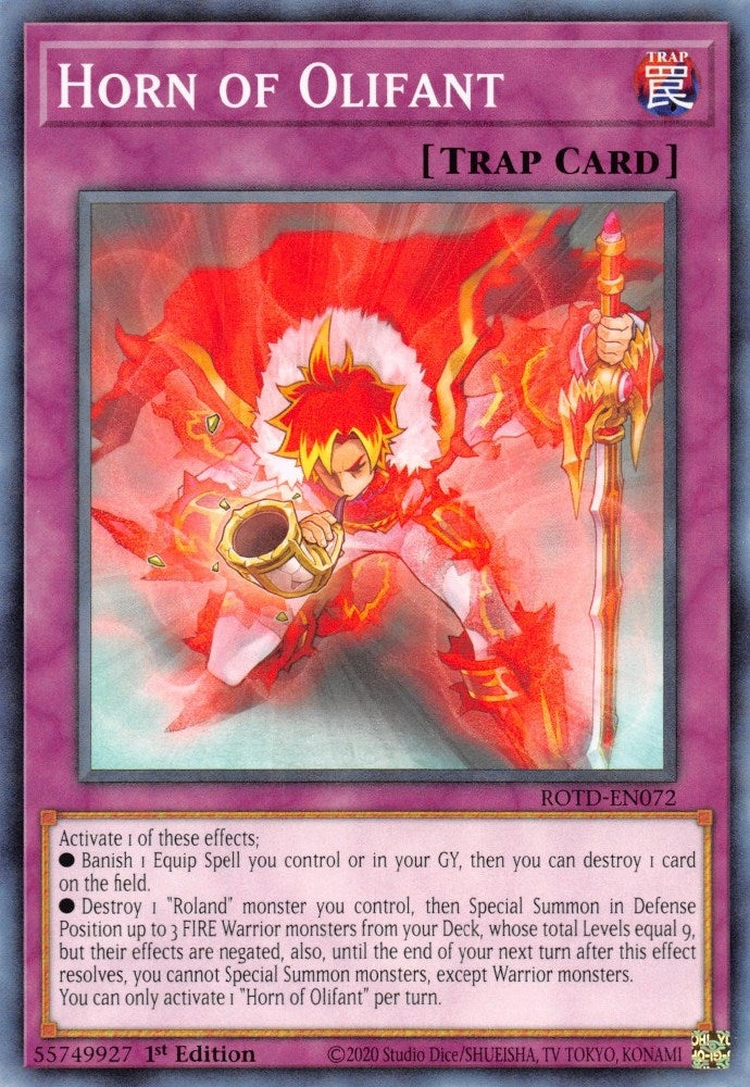 Image for Horn of Olifant (Rise of the Duelist) (ROTD-EN072) - YuGiOh