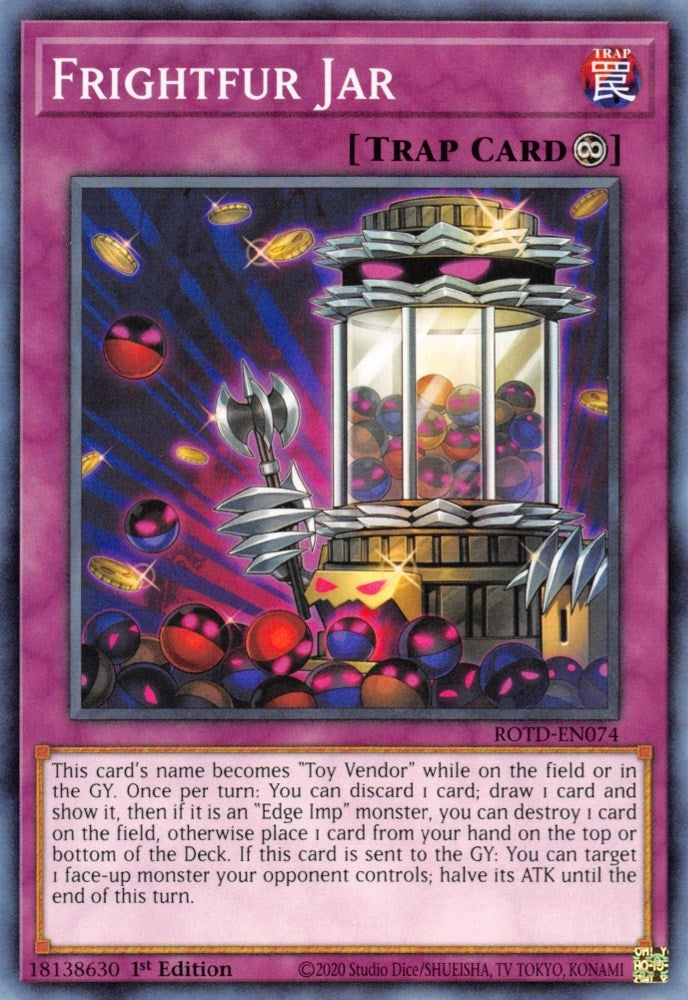 Image for Frightfur Jar (Rise of the Duelist) (ROTD-EN074) - YuGiOh
