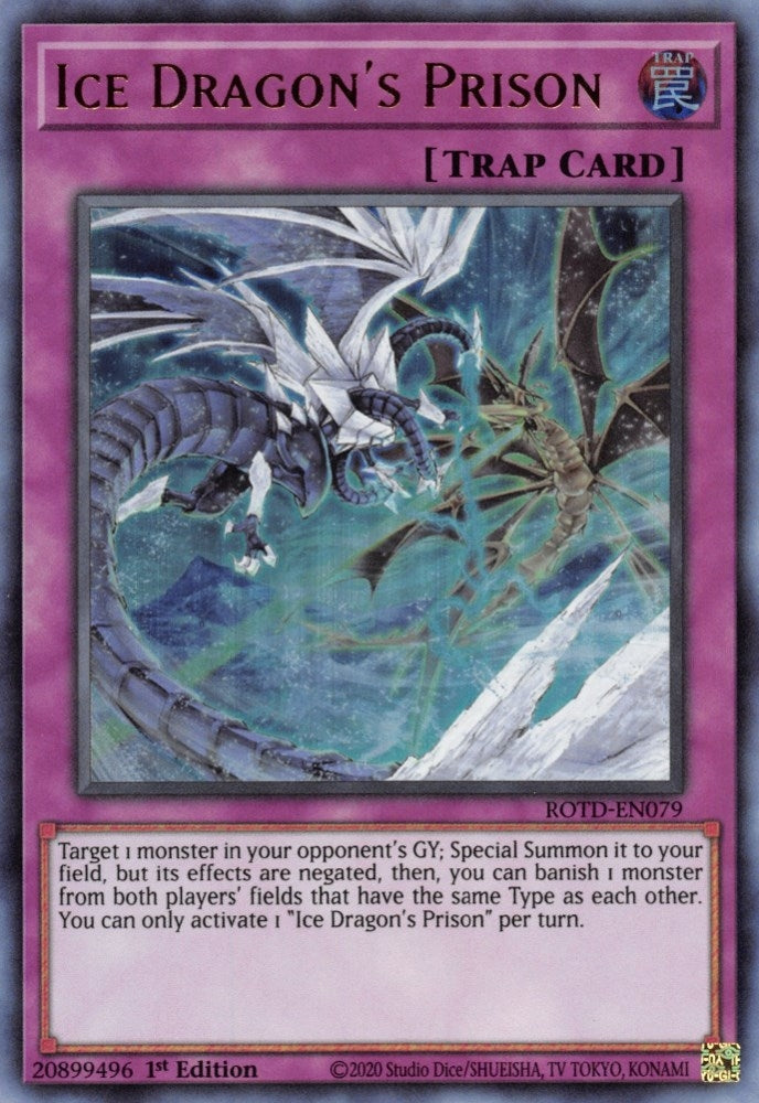Image for Ice Dragon's Prison (Rise of the Duelist) (ROTD-EN079) - YuGiOh