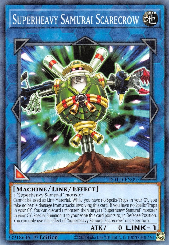 Image for Superheavy Samurai Scarecrow (Rise of the Duelist) (ROTD-EN097) - YuGiOh
