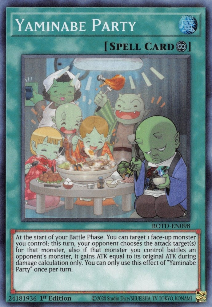 Image for Yaminabe Party (Rise of the Duelist) (ROTD-EN098) - YuGiOh
