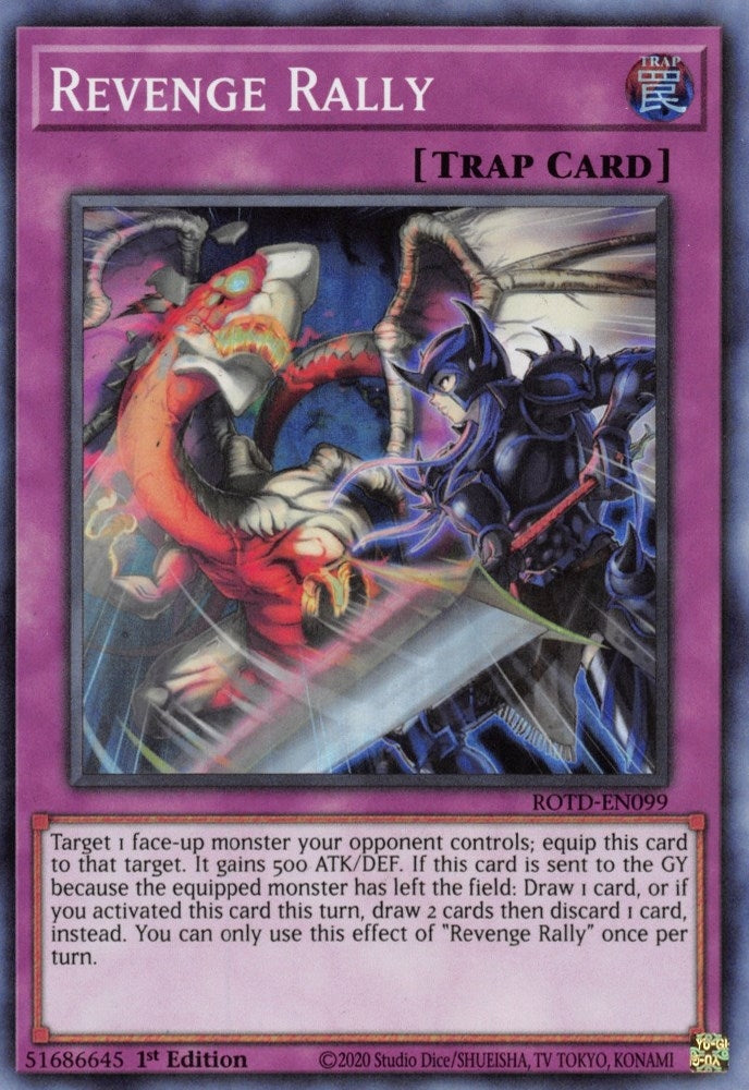 Image for Revenge Rally (Rise of the Duelist) (ROTD-EN099) - YuGiOh