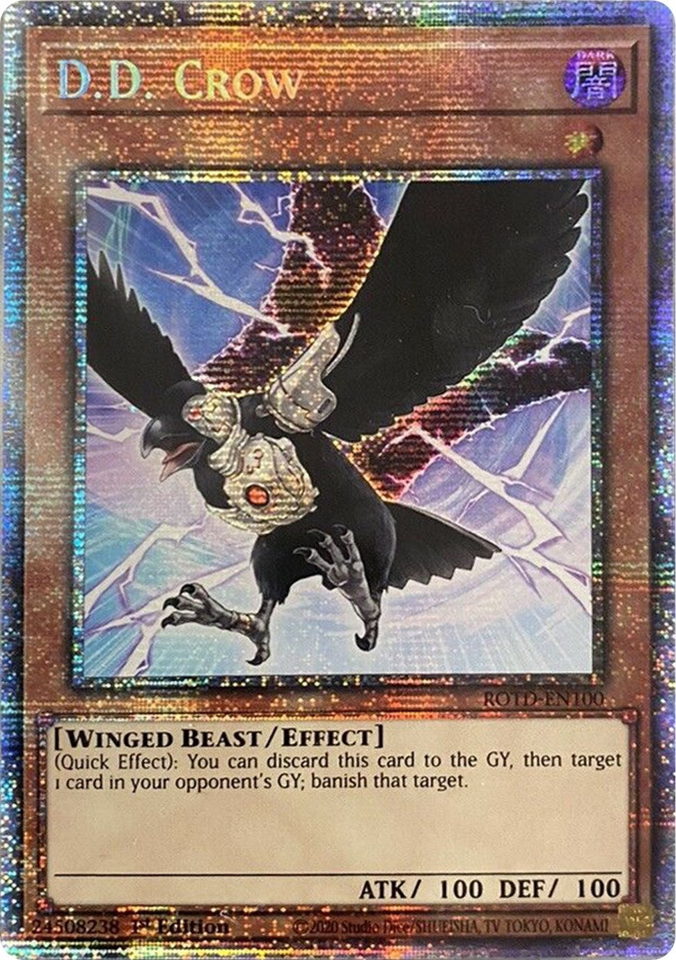 Image for D.D. Crow (Starlight Rare) (Rise of the Duelist) (ROTD-EN100) - YuGiOh
