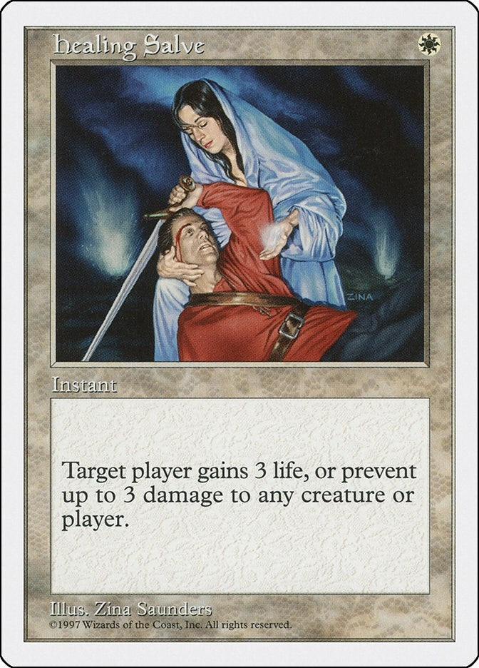 Image for Healing Salve (Fifth Edition) - Magic: The Gathering