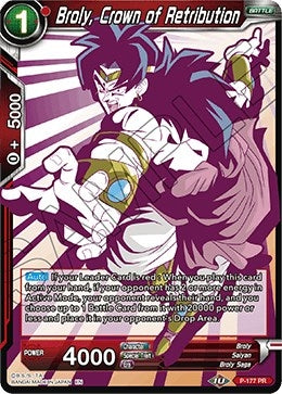 Image for Broly, Crown of Retribution (Alternate Art) (Special Anniversary Set 2020) (P-177) - Dragon Ball Super: Masters