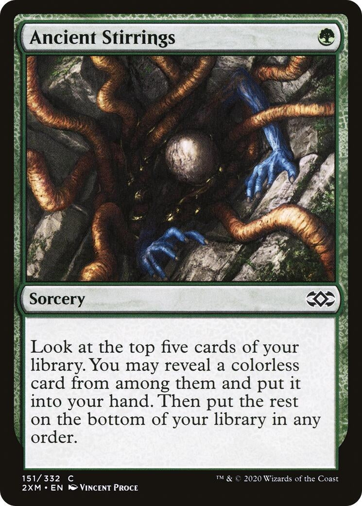 Image for Ancient Stirrings (Double Masters) (151) - Magic: The Gathering