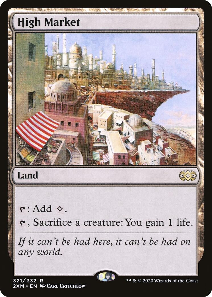 Image for High Market (Double Masters) (321) - Magic: The Gathering