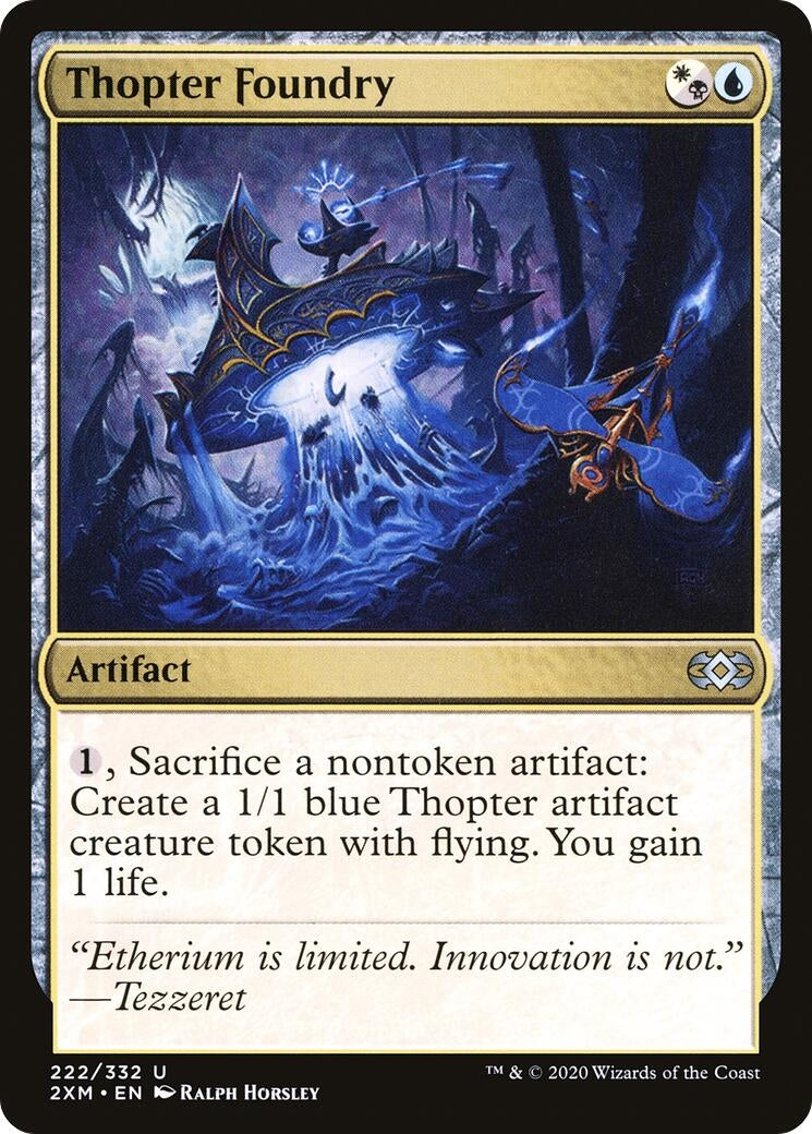 Image for Thopter Foundry (Double Masters) (222) - Magic: The Gathering